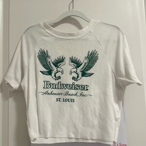 Pacsun Budweiser Baby Tee